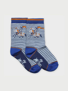 Water blue Socks RACHOCAGE / 19E4PG41SOQ213