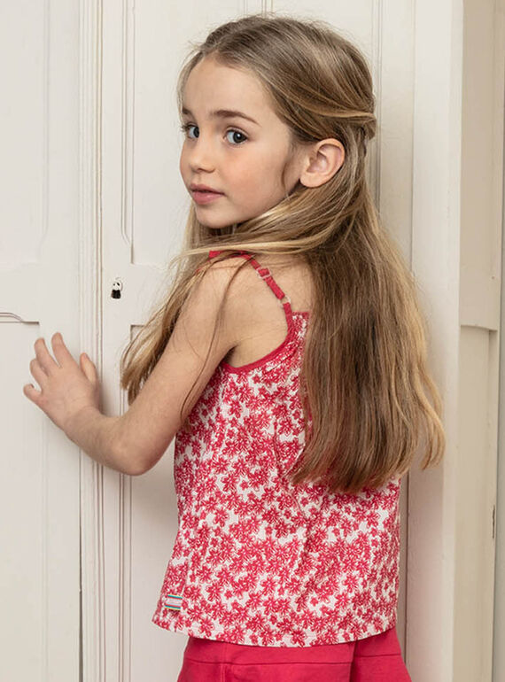 Pink tank top child girl ZLYNETTE1 / 21E2PFL2DEB304