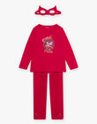 Pyjama disguise superheroine fuchsia child girl CHOUJOETTE 1 / 22E5PFE2PYT304