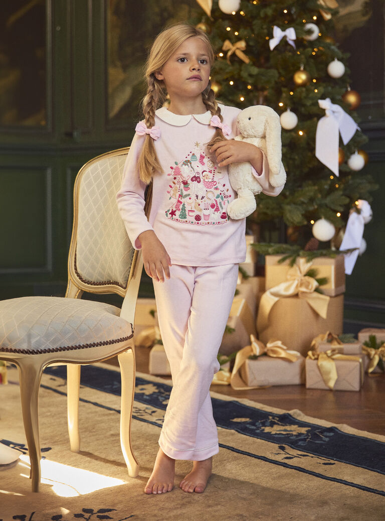 Pale rose PYJAMA NECLOETTE / 25H5PF51PYJ301