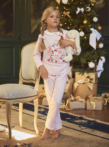 Pale rose PYJAMA NECLOETTE / 25H5PF51PYJ301