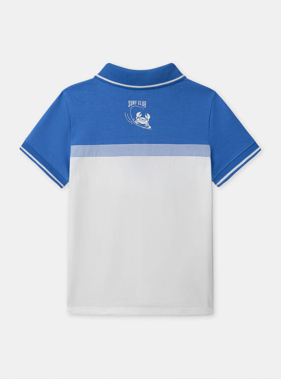 Blue POLO SHIRT MLUCAGE / 25E3PGQ1POL701