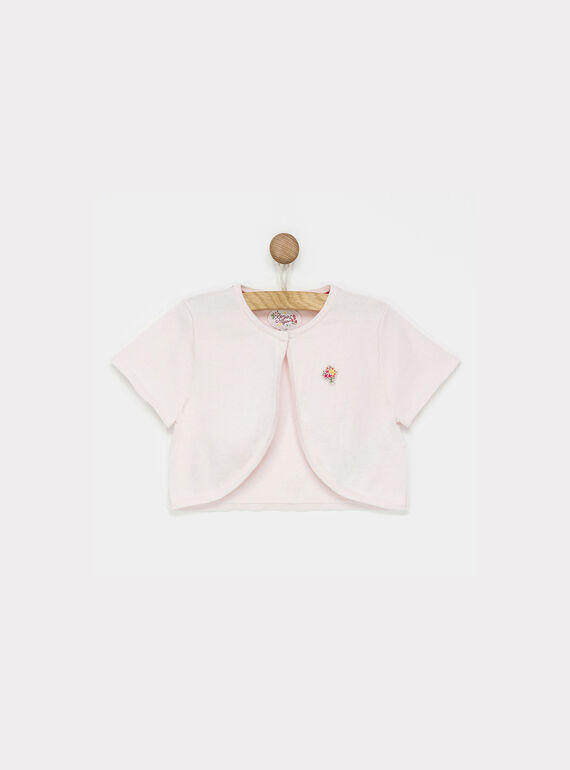 Pale rose Cardigan NYGAELETTE / 18E2PF11CAR301