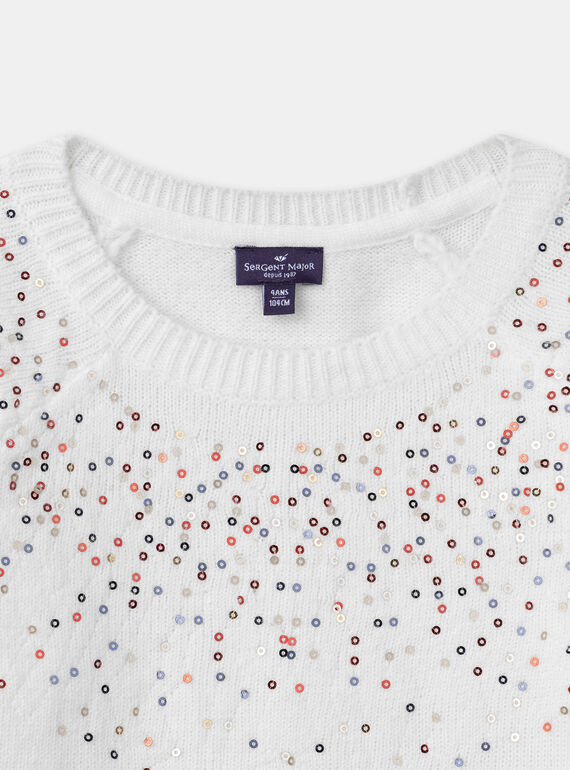 Off white PULLOVER NREPULETTE / 25H2PFY1PUL009