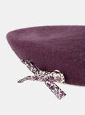 Purple HAT LUBERETTE / 24H4PFM1CHA711