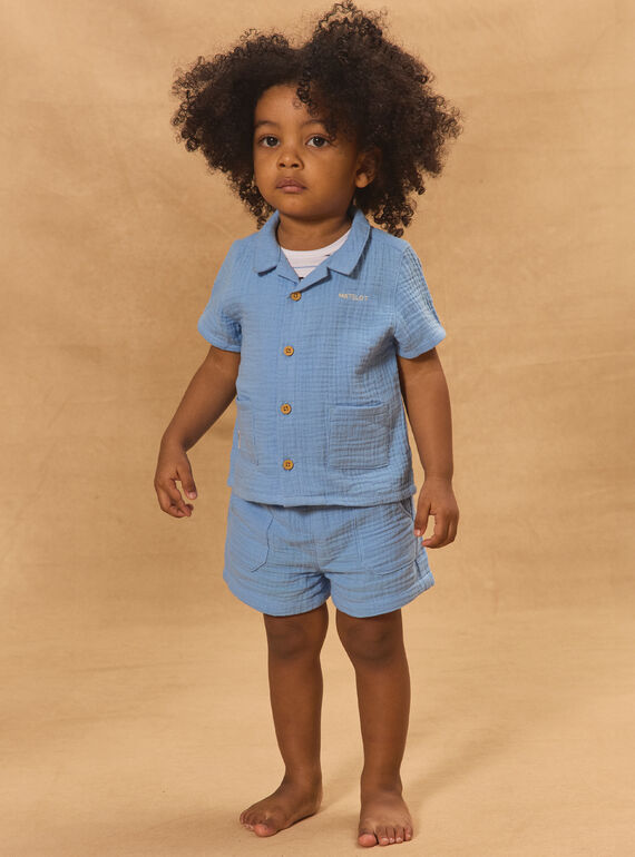 Blue SHIRT MAVALERE / 25E1BGQ1CHMC213