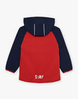 Red hooded Jacket FRAPOLAGE / 23E3PG52BLO713