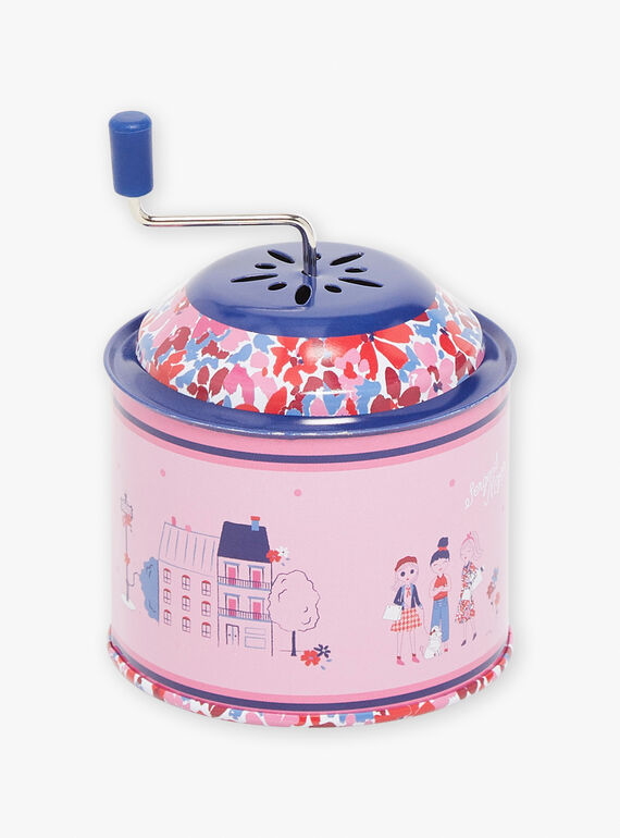 Pink music wheel with Paris design SMATI0037PARIS / 23J7GM72BAM099