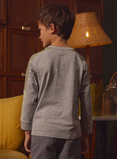 Grey TEE SHIRT LS LADOUBAGE / 24H3PGQ1TMLJ920