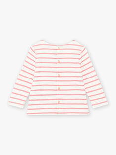 Baby Girl Long Sleeve Sailor T-Shirt BAMIRA / 21H1BFM1TEE001