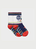 Navy Socks RECIRCAGE / 19E4PGC1SOQ713