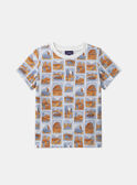 White TEE SHIRT SS MLOPRINAGE / 25E3PGP2TMC000