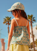 Floral Lace Green Tank Top KLIPIPETTE / 24E2PFR3DEB005