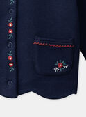 Navy CARDIGAN LOCARDETTE / 24H2PFL1CAR070