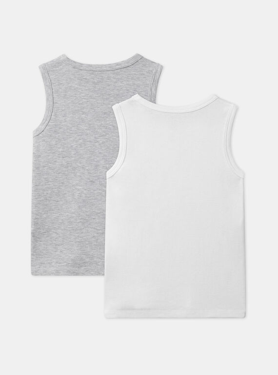 Heather grey UNDERWEAR TOP MLIBARDAGE / 25E5PG41HLI943