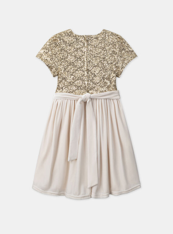 Ivory DRESS LEINETTE / 24H2PFT2ROB005