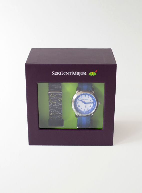 Medium blue WATCH ENZO / 20J7GG11MON208