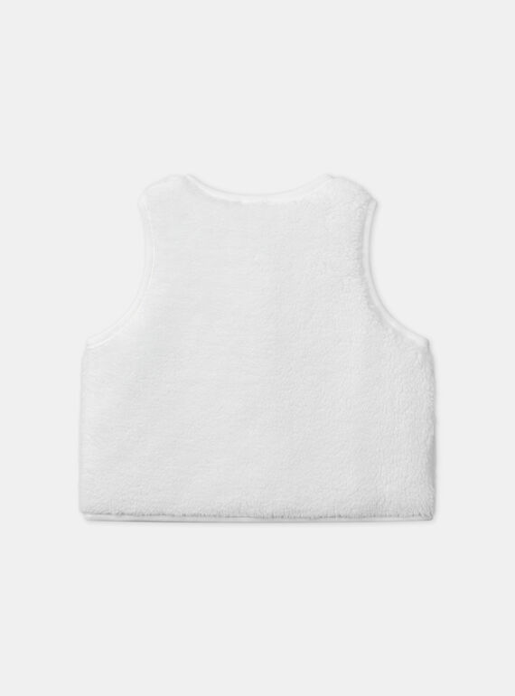 Off white CARDIGAN WHITHOUT SLEEVES LALOLA / 24H1BFO1CSM001