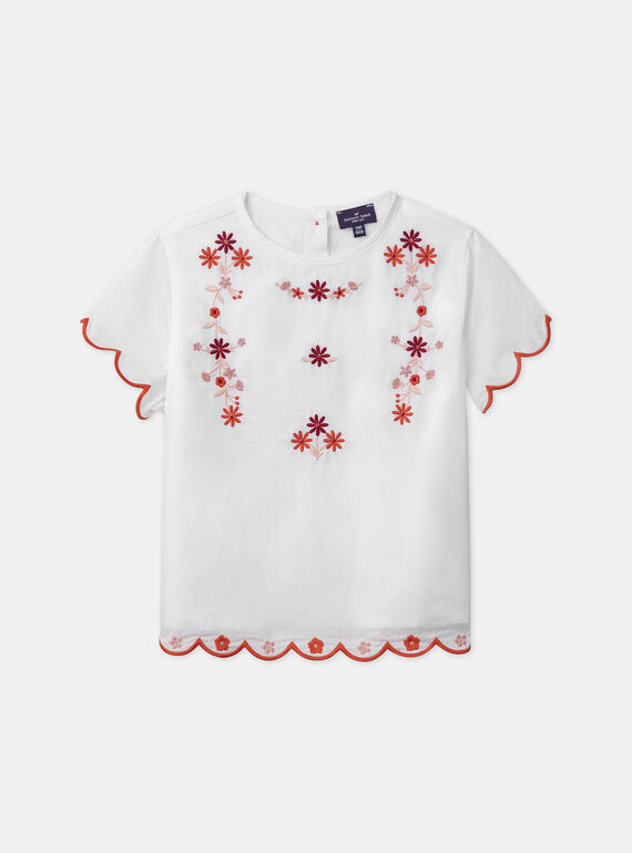 Off white BLOUSE MOBRODETTE / 25E2PFJ2CHE001