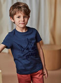 Navy T-SHIRT CAZOTAGE2 / 22E3PGF2TMC705