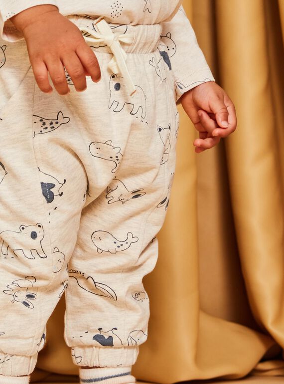 Off white animal print pants DASERGIO / 22H1BGY3PANA001