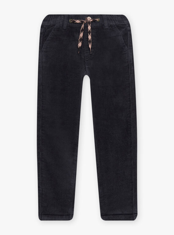 Dark grey pants DEVORAGE / 22H3PGR1PANJ900