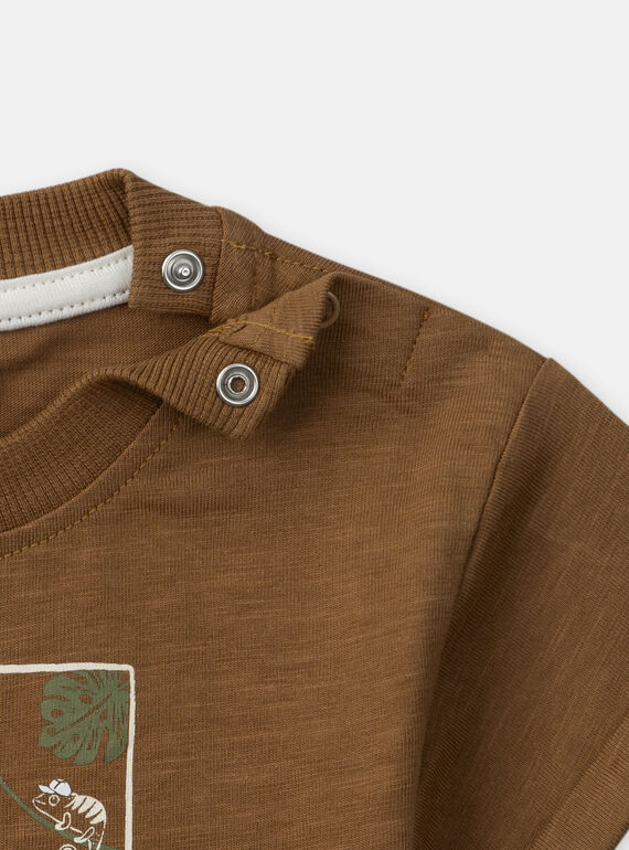 Brown TEE SHIRT MAOSCAR / 25E1BGO1TEE802