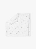 2 ecru organic cotton gauze diapers KOBUS / 24E0AM11LAN000