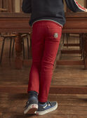 Spice red PANTS LOLIAGE / 24H3PGL2PANF509