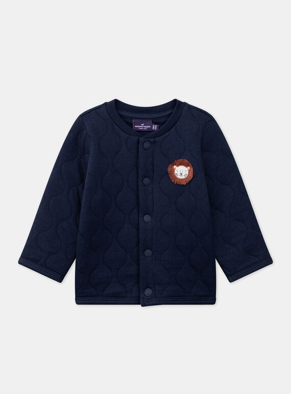 Navy KIDS CARDIGAN KAMARVIN / 24E1BGE1GIL070