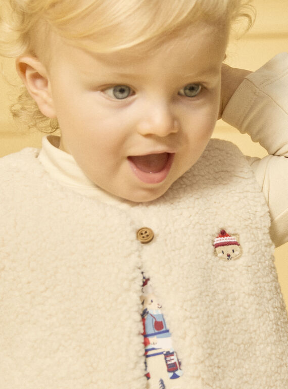 Off white CARDIGAN WHITHOUT SLEEVES LASOL / 24H1BGR1CSMA001