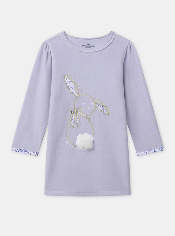 Greyish blue NIGHT DRESS NUIDINETTE / 25H5PFB2CHN205