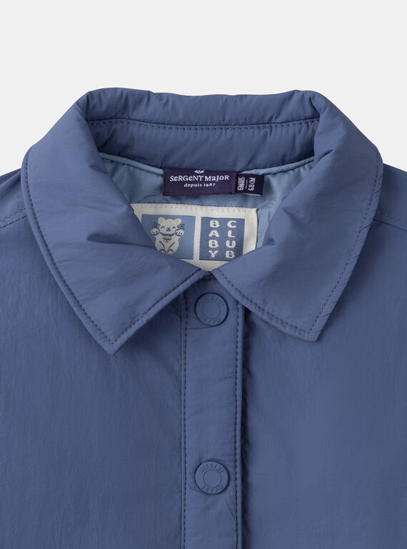 Medium blue PARKA MILEON / 25E1BG31PAR208