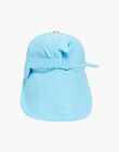 Baby boy blue shark cap CILAURENT / 22E4BGO2CHAC240