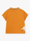 Baby Boy Yellow Jersey Polo CAKOBE / 22E1BG91POLB114