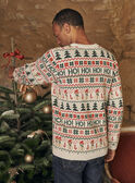 Ecru Christmas sweater GOPULAGEM / 23H3GHS1PULA001