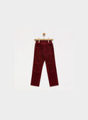 Dark burgundy pants POVELAGE7 / 18H3PGJ3PAN503