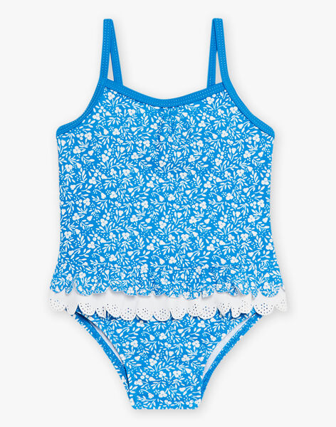 Baby girl's floral print one-piece swimsuit CIVAINA / 22E4BFO2MAI208