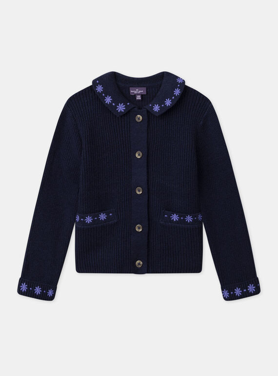 Navy CARDIGAN MERLETTE / 25E2PF81CARC214