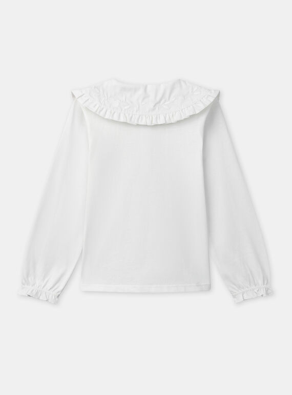 Off white TEE SHIRT LS NOBLANETTE / 25H2PFP3TML001