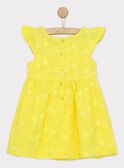 Golden yellow Dress RYEDAETTE / 19E2PFS2ROB106