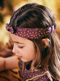 Child girl headband with floral print COHAETTE / 22E4PF91BAND302