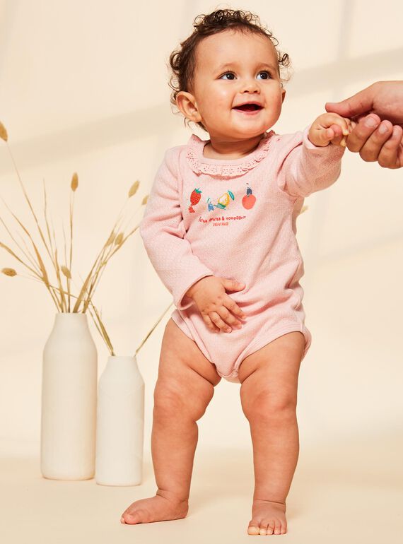 Openwork ribbed bodysuit FADORRY / 23E1BFB1BOD318