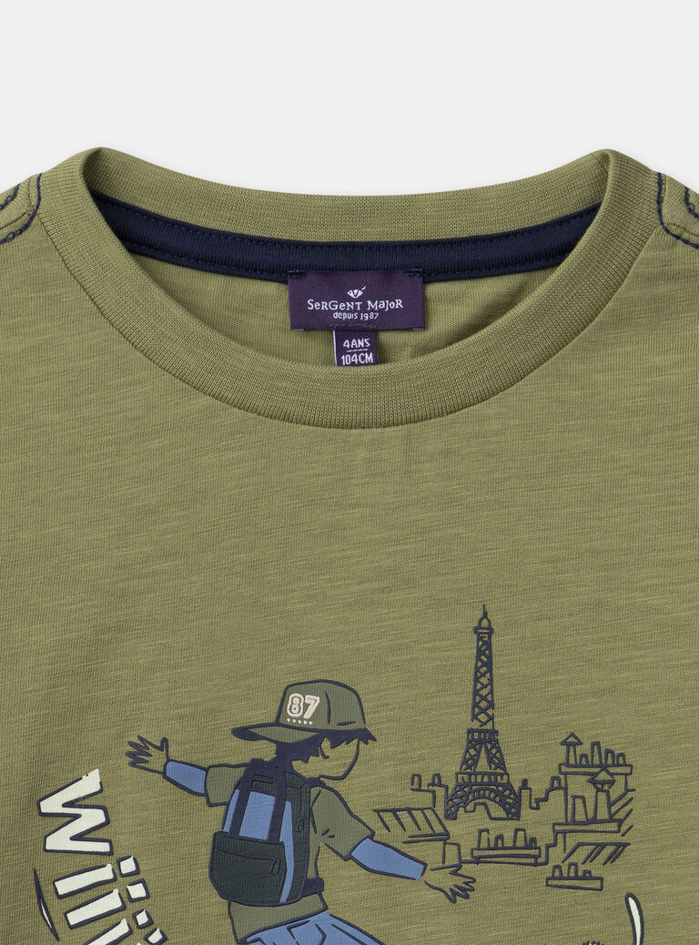 green TEE SHIRT LS NUTAGE / 25H3PGQ2TML633