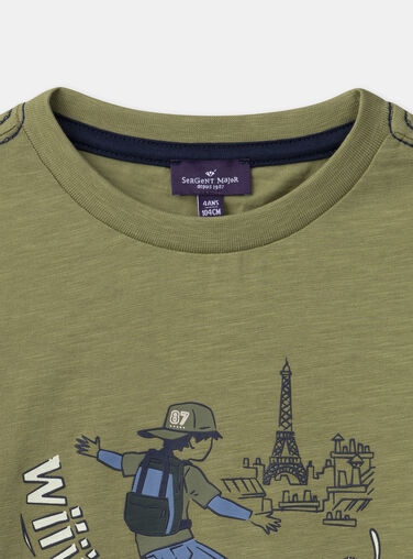 green TEE SHIRT LS NUTAGE / 25H3PGQ2TML633