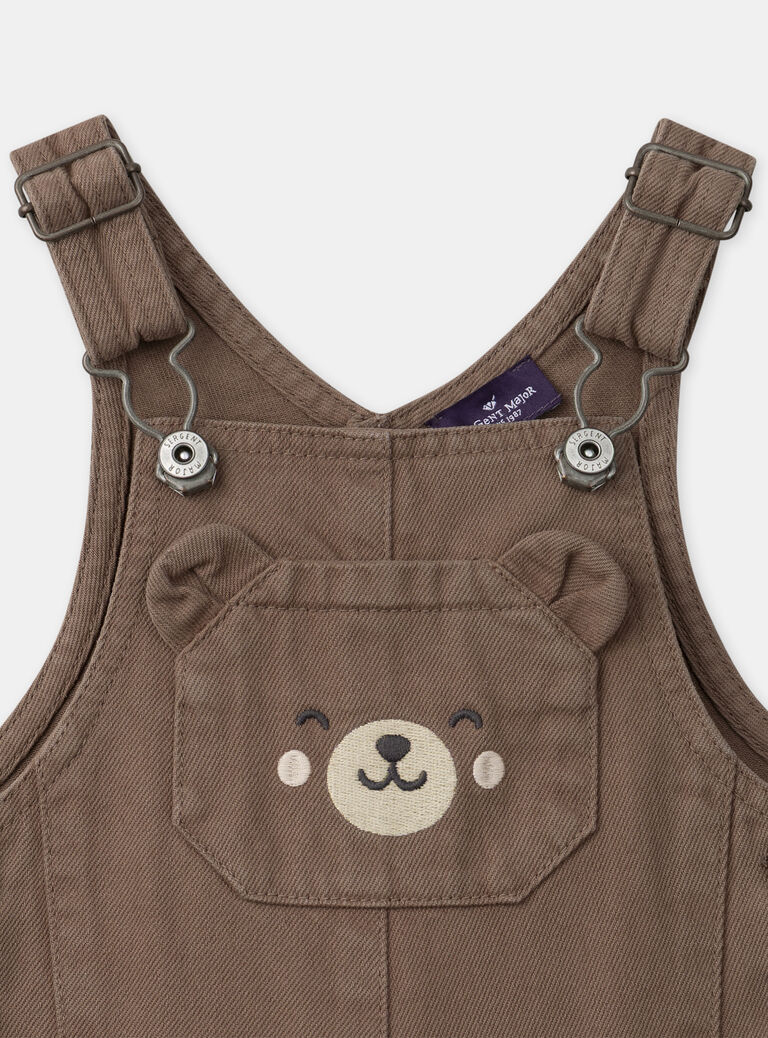 Brown DUNGAREES Brown DUNGAREES NAFLORENT / 25H1BGS2SAL821