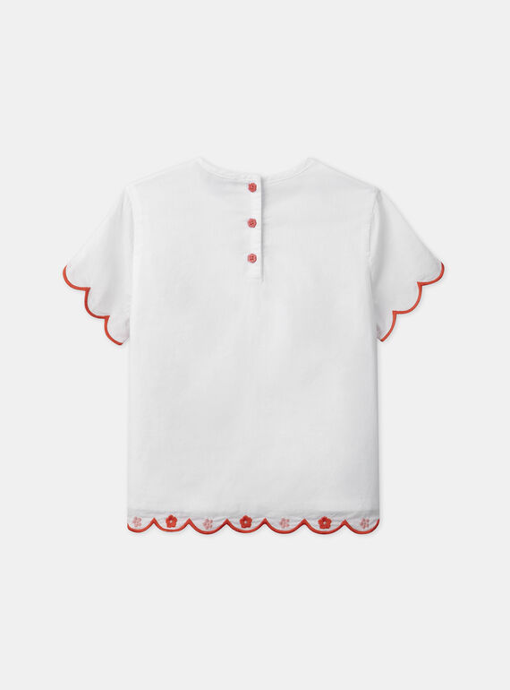 Off white BLOUSE MOBRODETTE / 25E2PFJ2CHE001