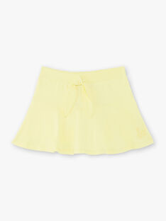 Yellow skirt child girl ZLUCETTE3 / 21E2PFL3JUPB104