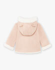 Baby Girl's Beige Faux Fur Coat BININON / 21H1BFC1MAN080