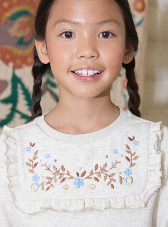 Heather beige SWEAT SHIRT LAREVETTE / 24H2PFS1SWEA011